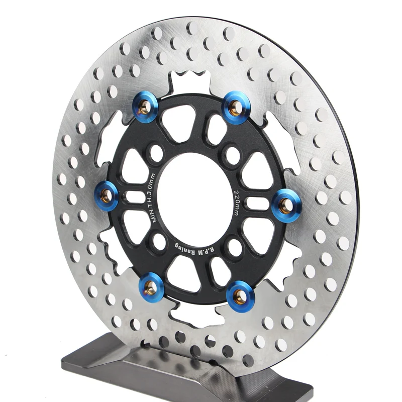 220MM-55MM 4 holes motorcycle brake disc rotor fit for honda msx125 (NON-ABS) or electric monkey bike m3 m5 m6