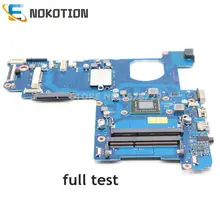 NOKOTION для samsung NP270 NP270E5E Материнская плата ноутбука DDR3 с процессор на плате BA92-12169A BA92-12169B BA41-02206A работает