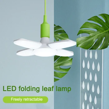 

Deformable LED Garage Light Bulbs Ceiling Fixture Home Shop Workshop Lamp CLH@8