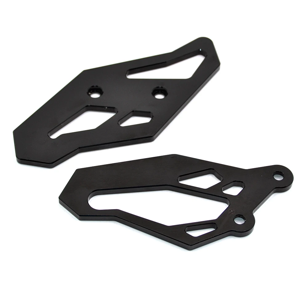 Black BJMOTO для Yamaha R3- R3 ABS R25 2013- MT03 MT25- новые Мото Аксессуары для ног Rearset защитная пластина - Цвет: Black