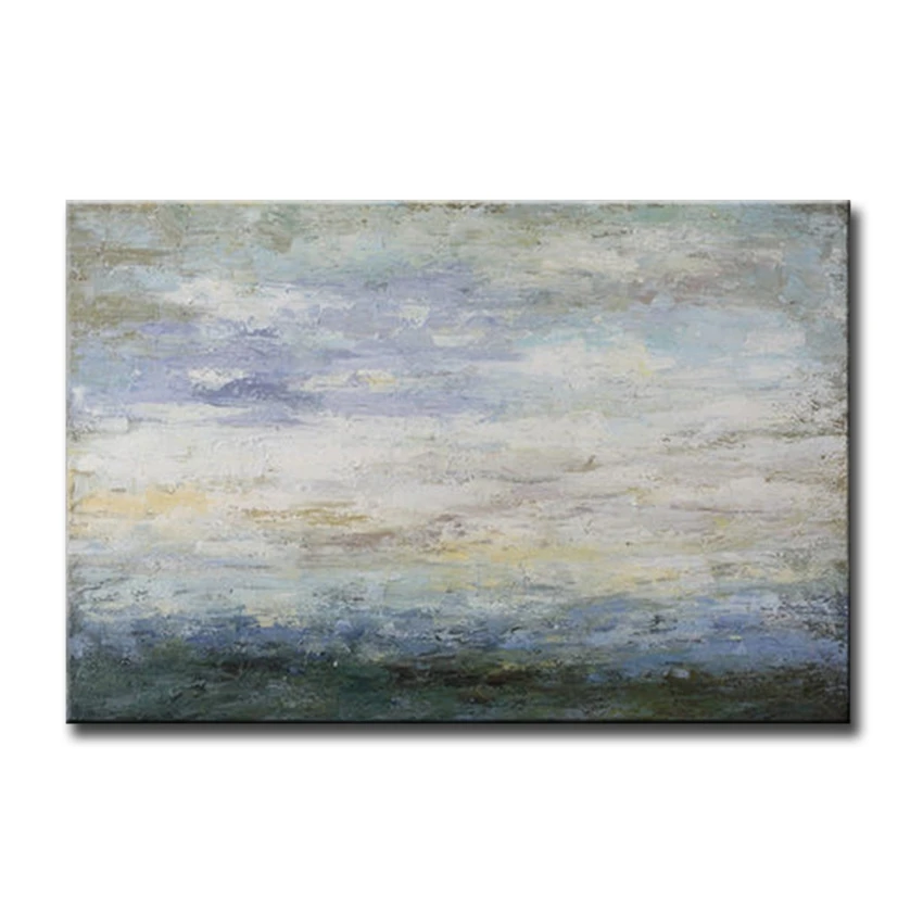

Nordic style Hand-painted abstract canvas oil painting wall art hanging picture Home decor for living room unframed