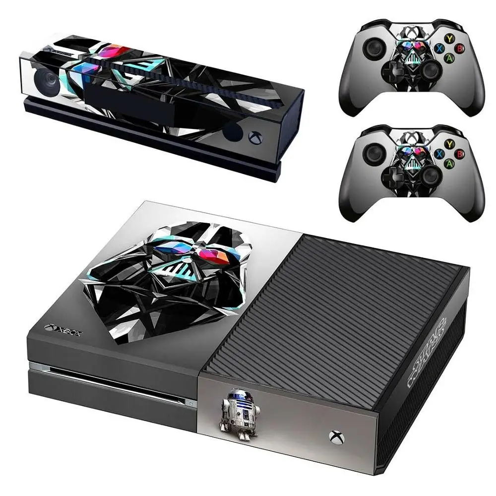 Пленка Звездные войны наклейка для Xbox One консоль и Kinect и 2 контроллера для Xbox One Наклейка из винила - Цвет: GSTM1378