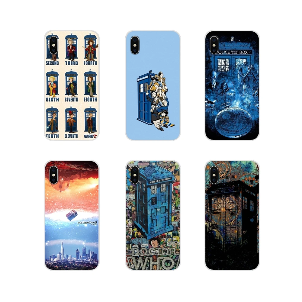 Мягкий прозрачный чехол футляр Doctor Who van gogh для Apple iPhone X XR XS 11 12pro MAX 4S 5C SE 2020 6S 7 8 Plus ipod