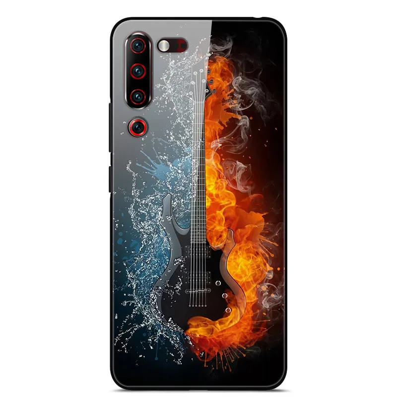 39 Устойчивый к царапинам чехол из закаленного стекла для lenovo Z6 Lite Z6 Pro Чехол силиконовый бампер на оболочке для lenovo Z6 Pro Couqe сумки чехол для телефона - Цвет: 39