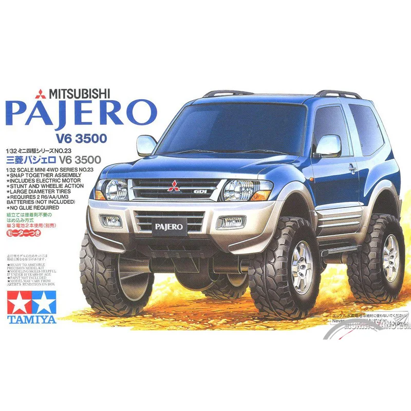 19021 Тамия багги автомобиль 1/32 19023 V6 3500 для Tamiya мини 4WD Собранный DIY части | Игрушки и