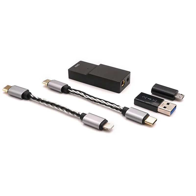Lusya AK4493 DAC Portable Decoding Headphone Amplifier Type c3 5mm 2 5mm 4 4mm OPA1612 Op T0226