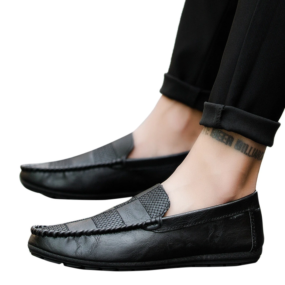 comfortable flat black shoes