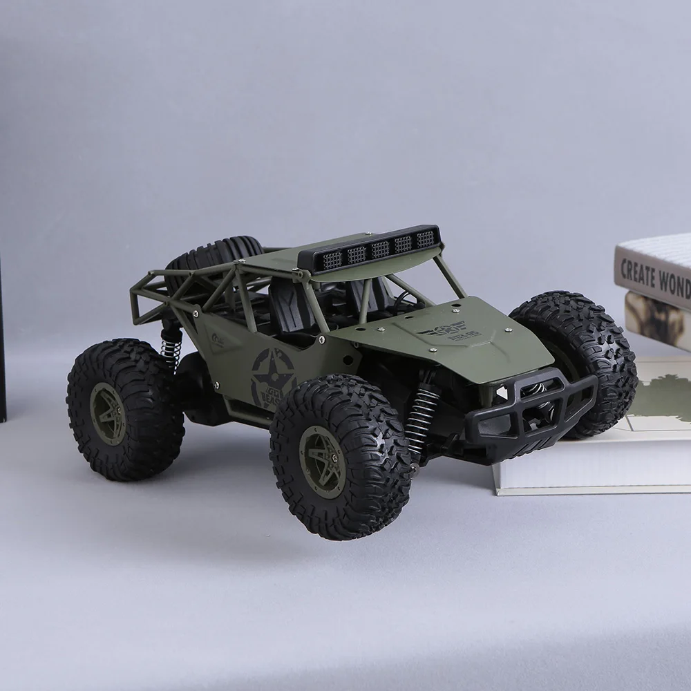

1/16 RC Military Truck Crawler Army Car 2.4G 4WD Off-Road RC Car RTR Electric Racing Vehicle Remote Control Car for Children