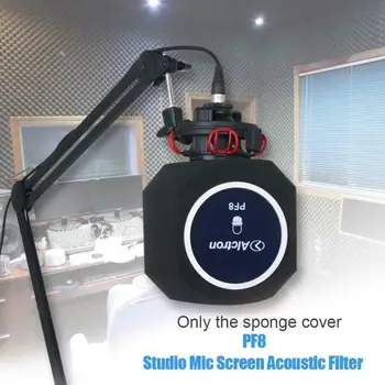 

Mic Screen Acoustic Filter Studio Microphone Screen Acoustic Filter Desktop PC Recording Wind- show Original Title