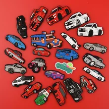 

1 pcs Car Shoe Charms Croc JIBZ Decorations Accessories for Clog Sandals Kids Girl Boys Adults Men Women Party Favor Gifts