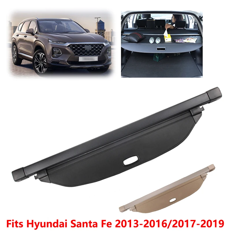 Накладка на багажник автомобиля для Hyundai Santa Fe 2019 2018 2017 2016 2015 2014 2013 защитный