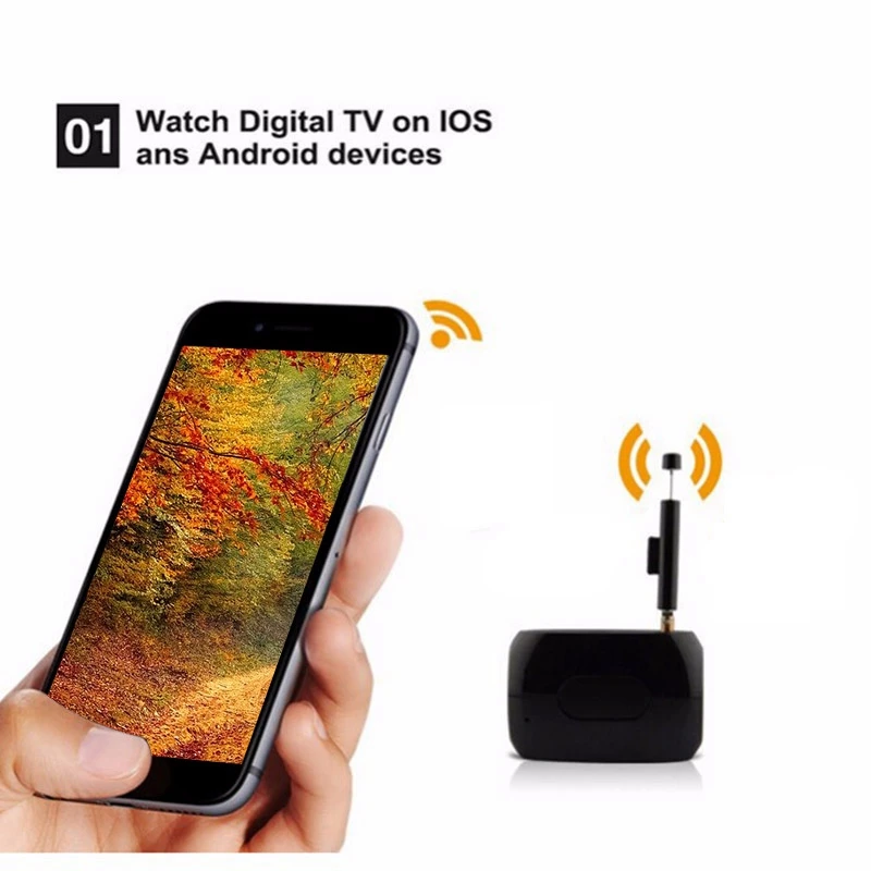 Цифровой беспроводной Dvb T Isdb Wifi Полный Seg Dtv Link прямая трансляция в ТВ тюнер