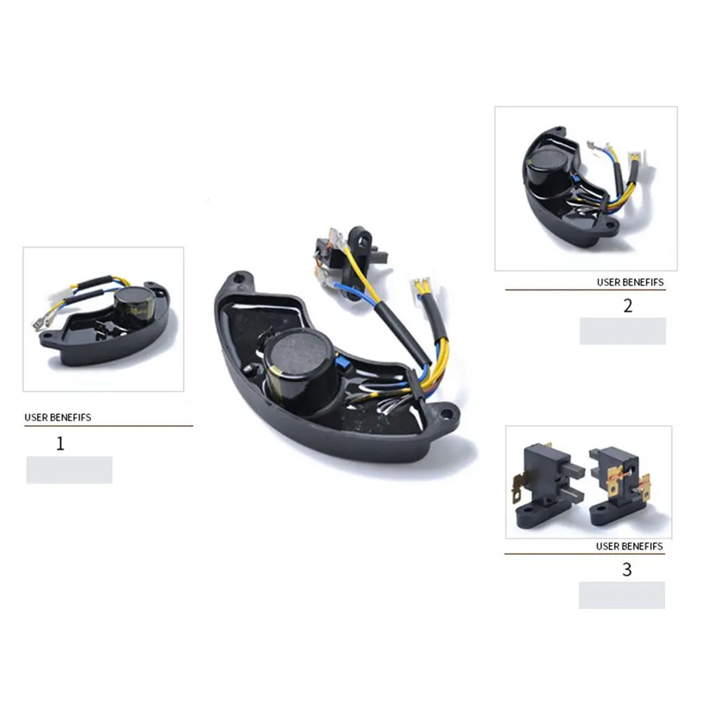 Для мотоцикла Honda бензиновый генератор 188f/190f Avr Gx390 однофазный регулятор