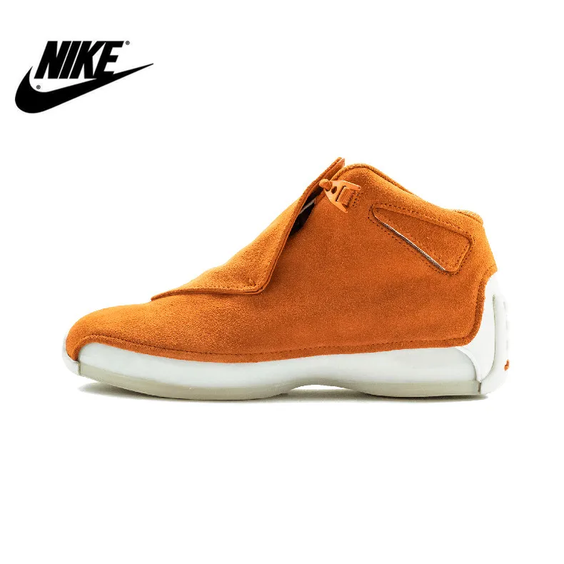 AIR JORDAN 18 RETRO TORO SUEDE GYM RED AA2494 601 BASKETBALL SHOES - Цвет: 5