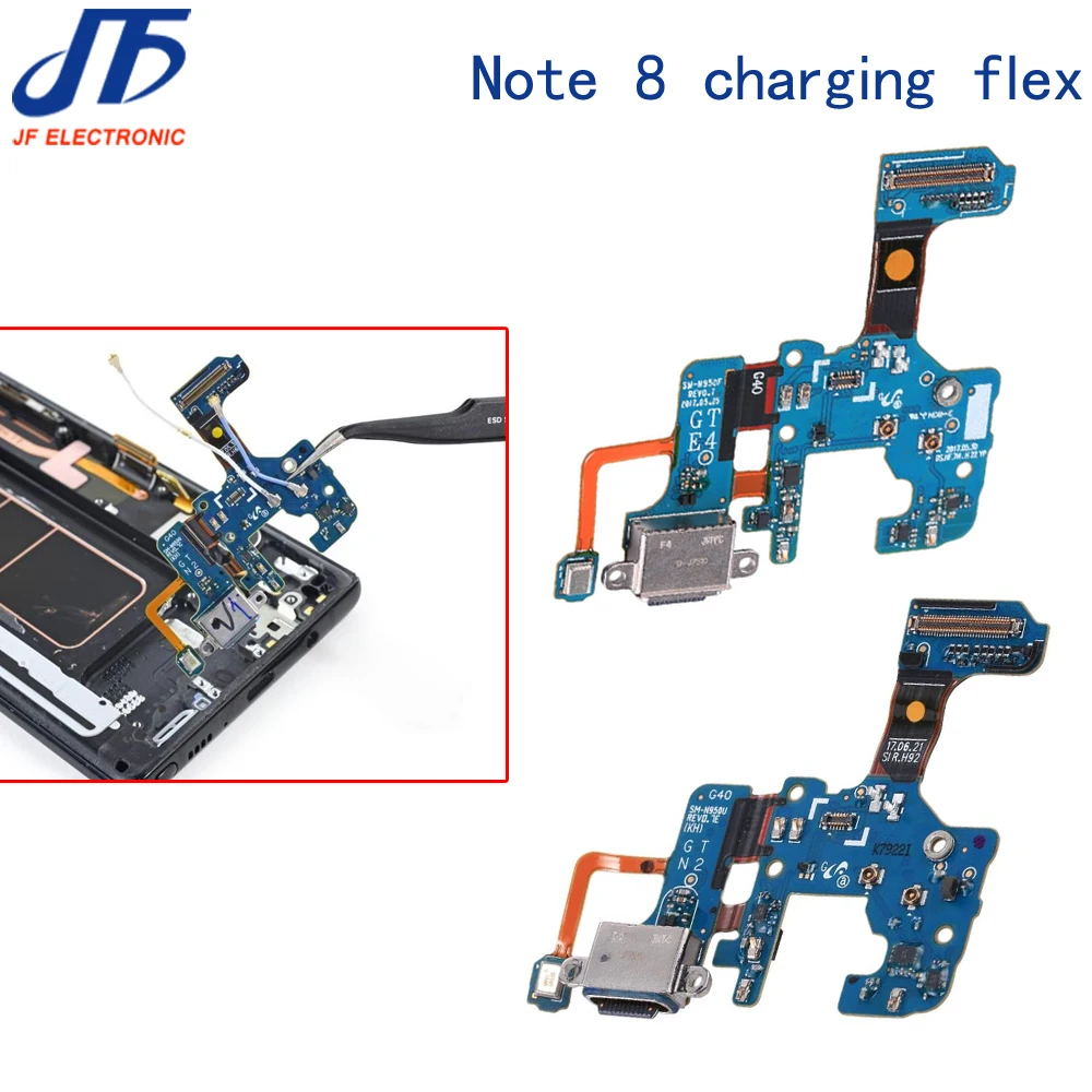 

New 5pcs/lot Dock Connector USB Charger charging Flex Cable For Samsung Galaxy Note 8 N950U N950F