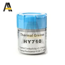 HY710 procesor CPU GPU chłodzenie chłodnicy pasta 20g kompozytowy smar termoprzewodzący smar silikonowy tanie tanio CN (pochodzenie) Elektryczne Uszczelniacz silikonowy HY710 Processor Thermal Grease