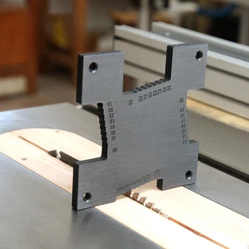 

2pcs Height Measure Tool for Electric Circular Saw Carving Machine Inverted Cutter Head Woodworking Tool