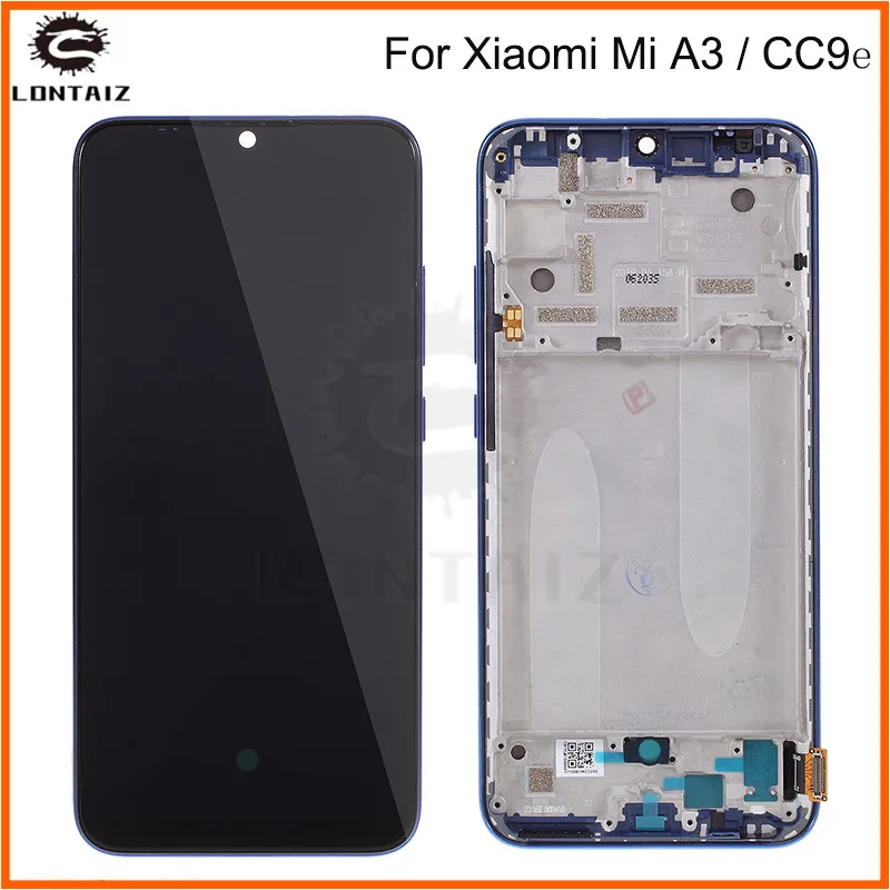 

Original Super AMOLED for Xiaomi Mi A3 lcd Display Touch Screen Digitizer Assembly Replacement Parts 6.01" For Xiaomi CC9e LCD