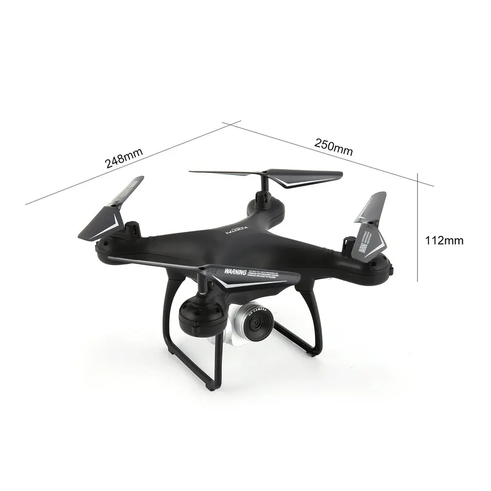 KOOTAI X180 2,4G FPV RC Квадрокоптер Дрон беспилотный с 720P HD камерой высота удержания Безголовый режим 3d-флип 18 минут длинный полет