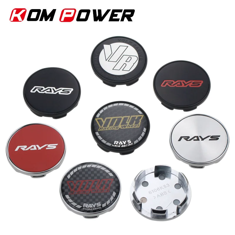 Набор из 4 колпачков VOLK center для колес 53 мм OD и 48 ID Пылезащитная крышка колпачка