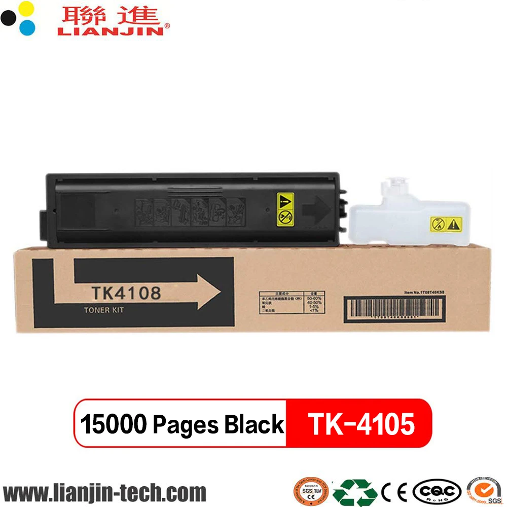 Совместимый тонер-картридж Kyocera TK-4105 4107 для 1800 1801 2200 2201 копировальный картридж Black