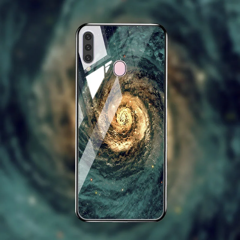 M040 3D DIY чехол из закаленного стекла для samsung Galaxy M30S чехол Coque для samsung A50 A70 A40 A10S A20S A30S A50S чехол Funda Bumper - Цвет: M040