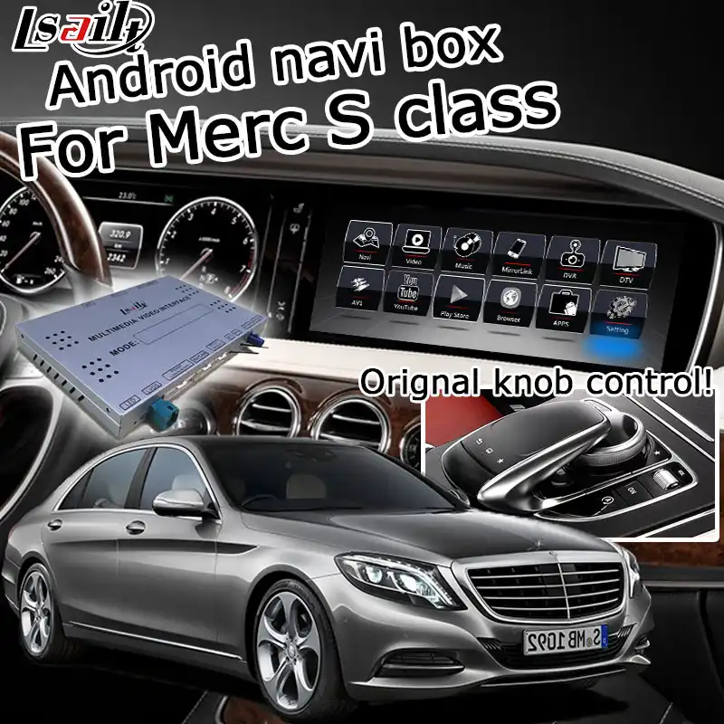 Android Carplay Interface Box For Mercedes Benz S Class 2012 2017 Gps Navigation Video Interface Box Comand By Lsailt Vehicle Gps Aliexpress