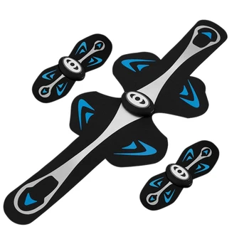 

3 In 1 Rechargeable Ems Abs Fitness Belt Abdominal Muscle Stimulator Toning Up Machine Slim Abdomen Lose Weight Fats Burning