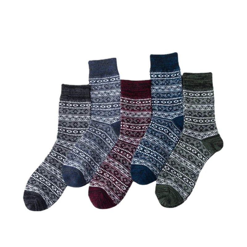 

120N 10prs/lot New Fashion Autumn and Winter Accessories Thickening and Warm and Line Small Oval Women's Socks