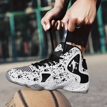 Профессиональная Обувь для баскетбола Jordan Баскетбольная обувь Высокие тренировочные кроссовки ботильоны уличные мужские спортивные туфли