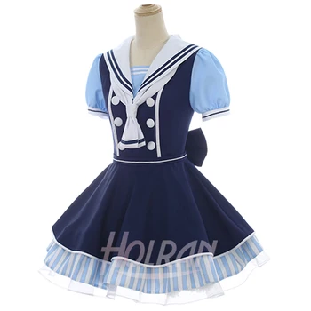 

Cosplay Costume Minami Kotori Sonoda Umi dress+bow+tie suit Seven Style Uniform dress LoveLive! School idol project