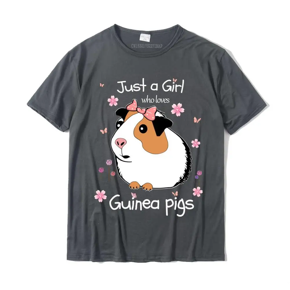  Men T Shirt Gift Casual Tops Shirts All Cotton Round Neck Short Sleeve Funny T-Shirt Fall Wholesale Just a Girl Who Loves Guinea Pigs - Cute Pets Lover Gift Pullover Hoodie__MZ22684 carbon