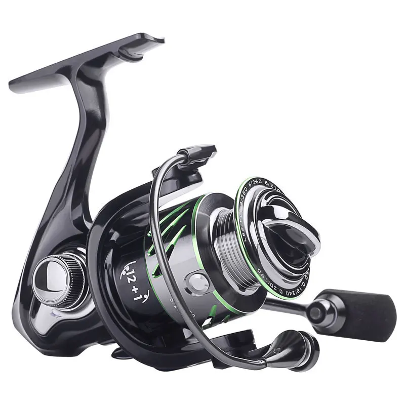 

1000s 2000s Spinning Reel 10BB 5.2:1 Carp Feeder Wedkarstwo Vessel Molinete De Pesca Rock Telescopic Angeln Wheels Distant Wheel