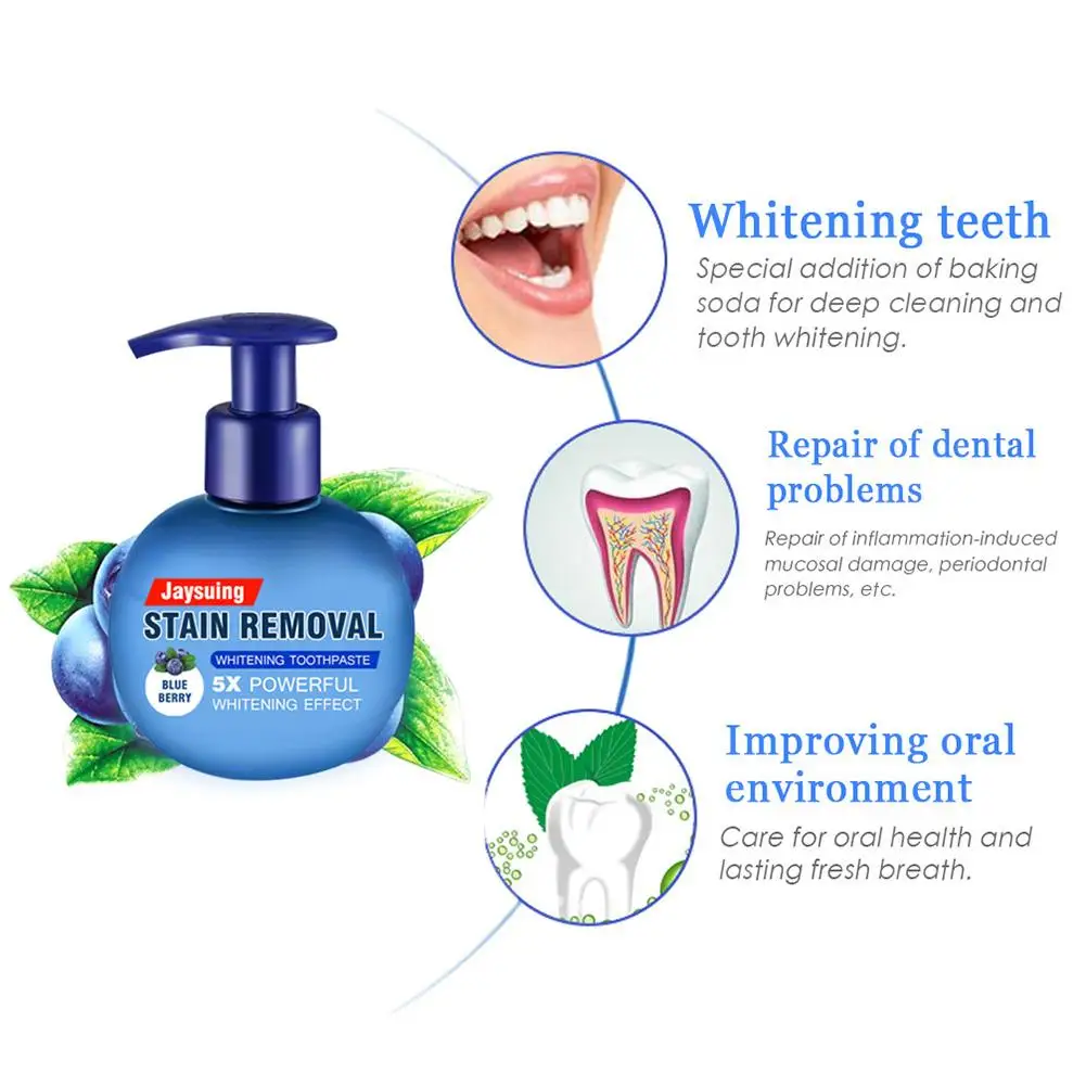 Remoção de Manchas Pasta de Dentes Luta Sangramento Gengivas Branco Creme Dental Fortalecimento Gel Branqueamento Fresco Respiração Cuidados Orais 9 pasta de dentes fresco respiração cuidados orais