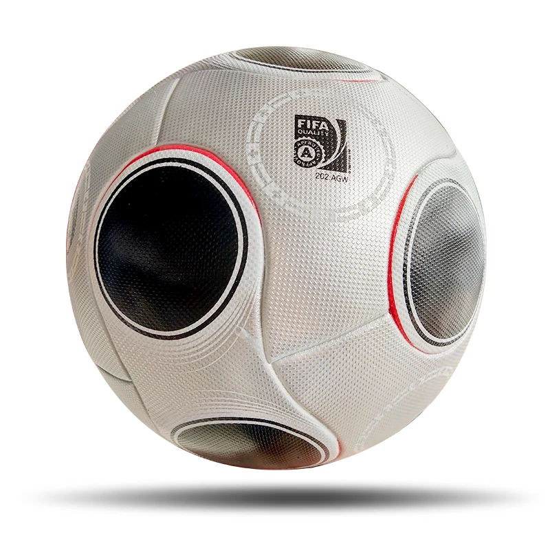 FERRARI football ball size 5 PVC white red, Soccer Team Sports  Entertainment - AliExpress