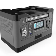 Портативная электростанция 540Wh литиевая батарея солнечный генератор резервный источник питания автомобильный порт Тип C QC 3,0 для кемпинга дома CPAP
