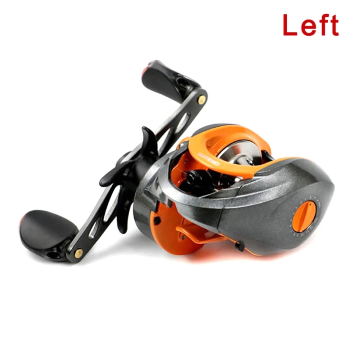 8+1 Bearings Fishing Wheel Magnetic Brake Water Drop Left/Right Hand Fishing Reel&T8