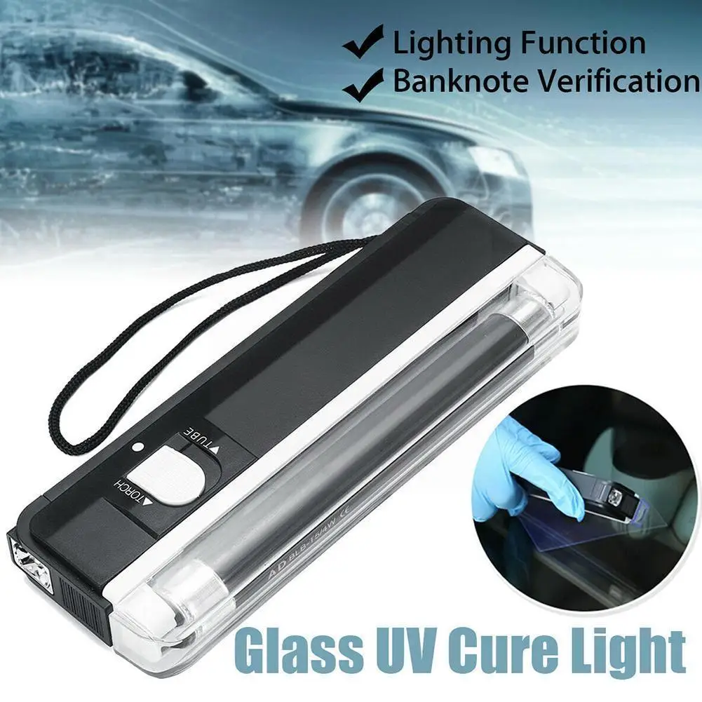 High Quality NEW UV Lamp Resin Curing Special Front With Lighting Tube Car Windshield Glass Crack White Tool Repair Li G9Y7 | Автомобили и