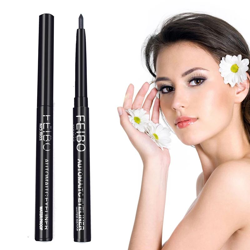 Women Eyeliner Black Automatic Liquid Eyeliner Waterproof And Sweatproof Not Easy To Smudge Long-lasting Non-marking Eye Pencil Women Eyeliner Black Automatic Liquid Eyeliner Waterproof And Sweatproof Not Easy To Smudge Long-lasting Non-marking Eye Pencil
