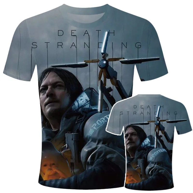 2019 горячая Распродажа футболка с 3D принтом &quotDeath Stranding&quot для мужчин и женщин