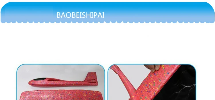 Спорт на открытом воздухе Дети DIY самолет модель ручной бросок Летающий fillсамолет наполнители пены аэроплан Led мигающие игрушечные самолеты для подарка