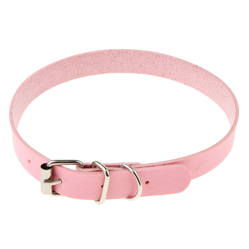 Fashionable Chic Punk Women Lady PU Leather Buckle Belt Choker Chain Charm Collar Necklace Bracelet