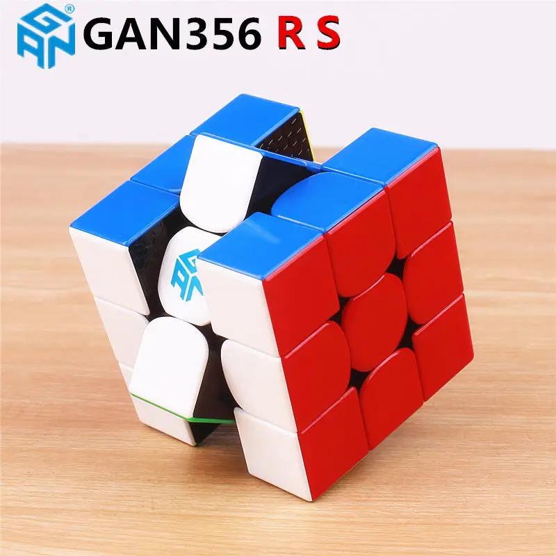 GAN356 R S 3x3x3 волшебный скоростной кубик Гань stickerless Профессиональный gan