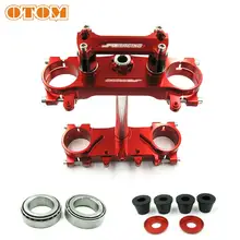 OTOM-pinces à Triple arbre pour moto, tige de direction et barre, avec roulement de direction, pour HONDA CRF250R, CRF450R, 250R, CNC, 28MM 450