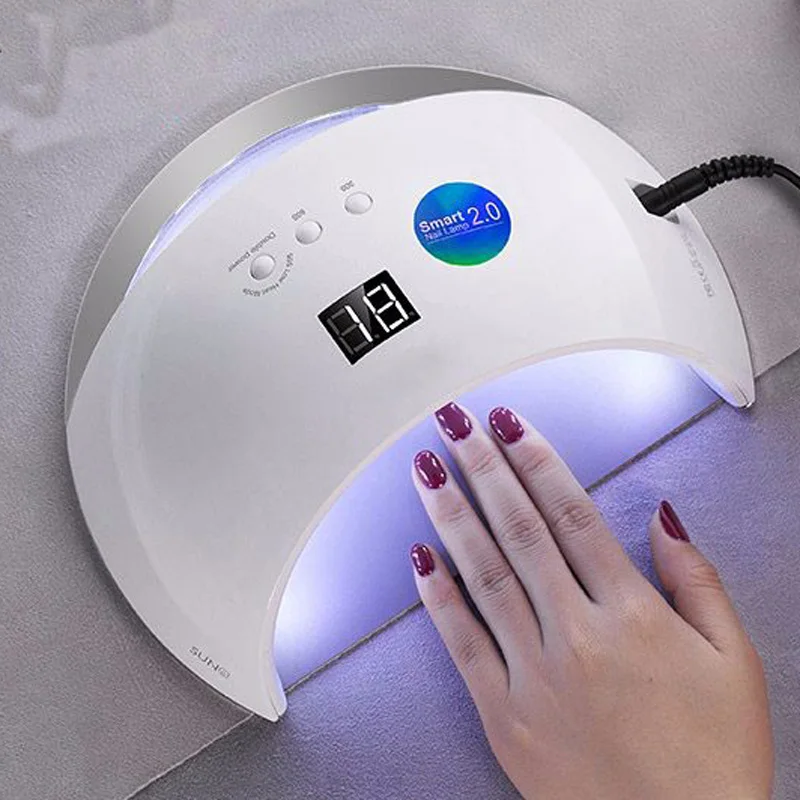

Sun Light LED Nail Lamp UV LED Nail Dryer Machine Electric Smart Timer UV Nail Light Portable Lightweight Manicure