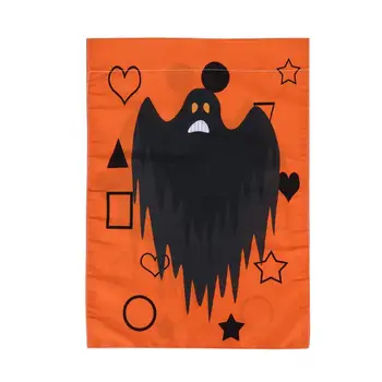 

1Pc Banner Creative Garden Flag Halloween Supply for Backyard