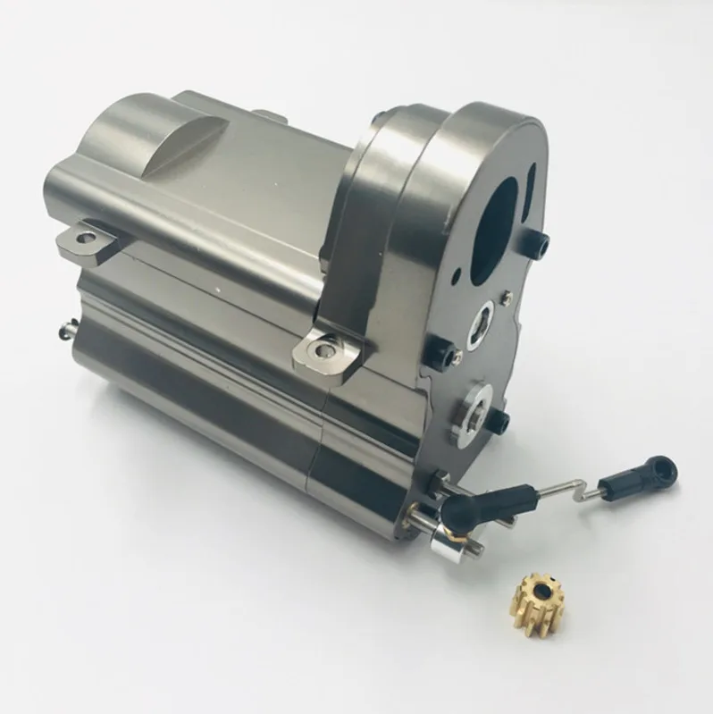 

RC Model CNC Aluminum Alloy Gearbox Transmission Upgrades Parts Accessories For 1/14 RC Trucks Tractor Tamiya Scania Actros