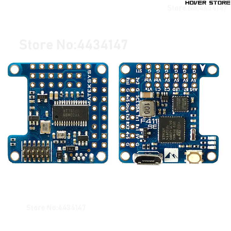 Matek Mateksys крыло F411 WSE компактный Контроллер полета PDB 6~ 30 в(2~ 6S LiPo) и BEC 5 В выход для iNAV FPV гоночные дроны