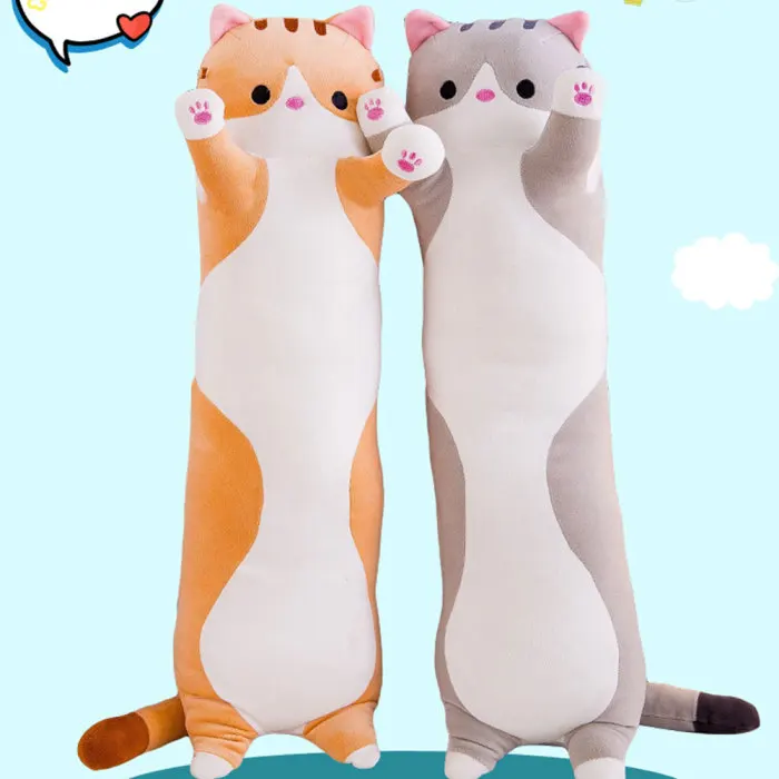 Милая плюшевая в форме кошки кукла мягкая подушка в форме котенка кукла игрушка подарок для детей девушка высокое качество