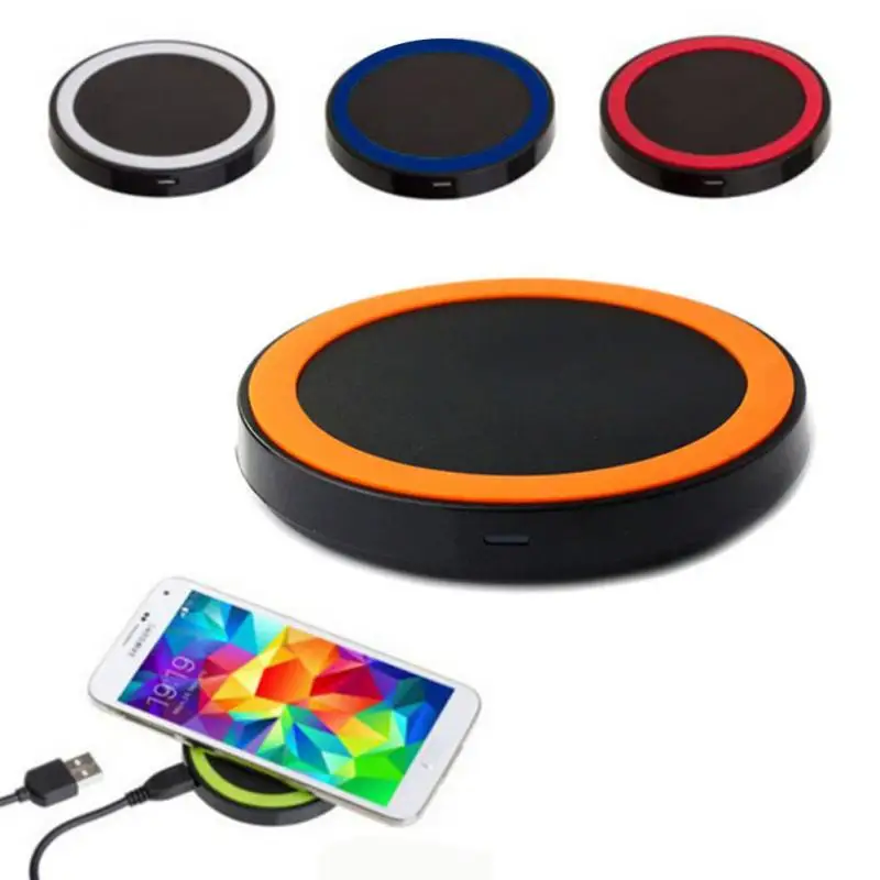 Беспроводное зарядное устройство Qi с USB-кабелем для iPhone Nokia Samsung HTC LG беспроводное 4
